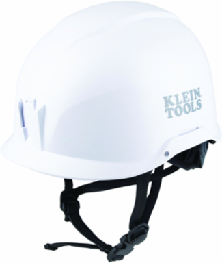 Safety Helmet Class E - White, 20kV Rated, 6-Point Suspension, Lightweight Design