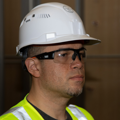Professional Safety Glasses, Clear Lens - ANSI Z87.1+, UV Protection, Lightweight