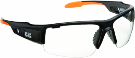 Professional Safety Glasses, Clear Lens - ANSI Z87.1+, UV Protection, Lightweight
