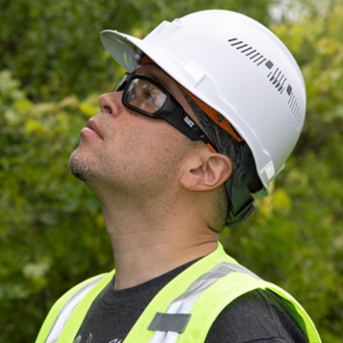 Professional Safety Glasses, Full Frame, Clear Lens, UV Protection 99.9%