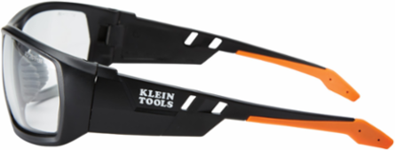 Professional Safety Glasses, Full Frame, Clear Lens, UV Protection 99.9%