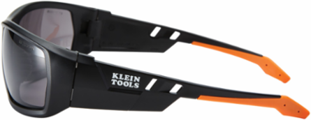 Professional Safety Glasses, Full Frame Gray Lens, UV Protection 99.9%