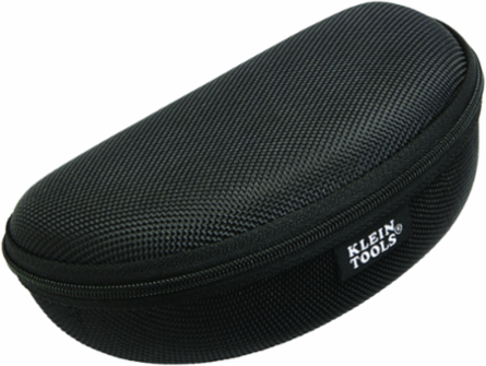 Safety Glasses Hard Case, Black EVA Protective Case for Eyewear, Water Resistant