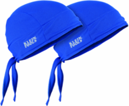 Cooling Do Rag, Blue, 2-Pack, One Size Fits Most, Machine Washable