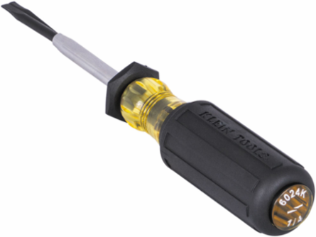 Slotted Screw Holding Driver, 1/4 Inch Tip Size, 4 Inch Shank Length