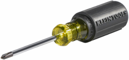 #1 Phillips Screwdriver 3 Inch Round Shank, Cushion-Grip, Chrome-Plated