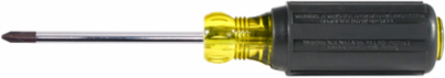 #1 Phillips Screwdriver 3 Inch Round Shank, Cushion-Grip, Chrome-Plated