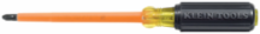 Insulated Screwdriver #2 Phillips Tip 4 Inch, 1000V Rated, High-Dielectric Plastic Handle