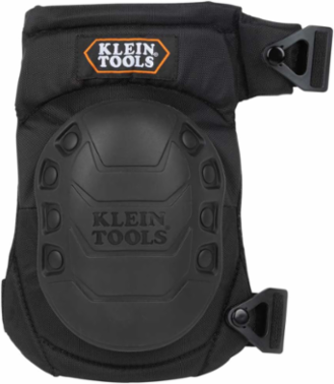 Hinged Gel Knee Pads, 3.5 Inch Height, Quick-Release Clips, Lightweight Support