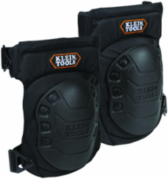 Hinged Gel Knee Pads, 3.5 Inch Height, Quick-Release Clips, Lightweight Support