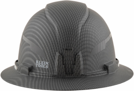 KARBN™ Full Brim Hard Hat, Class E, 4-Point Suspension, 6.5 Inch Height