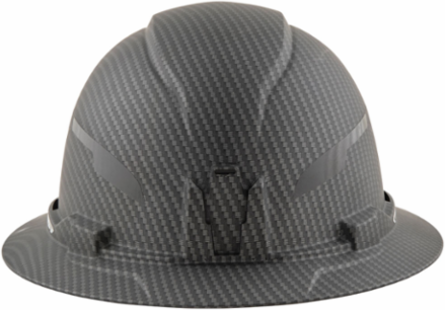 KARBN™ Full Brim Hard Hat, Class E, 4-Point Suspension, 6.5 Inch Height