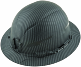 KARBN™ Full Brim Hard Hat, Class E, 4-Point Suspension, 6.5 Inch Height