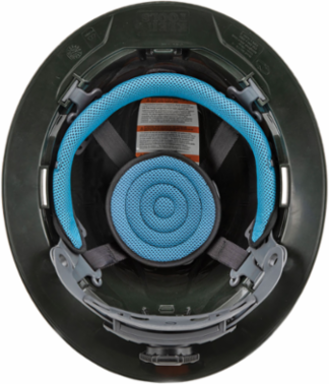 KARBN™ Style Hard Hat with Rechargeable Light, Class E, 4-Point Suspension, Non-Vented