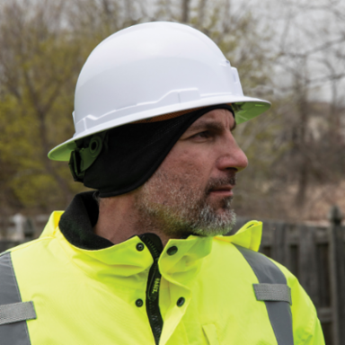 Winter Helmet Liner, One Size Fits Most, Black, Fleece & Windproof Fabric