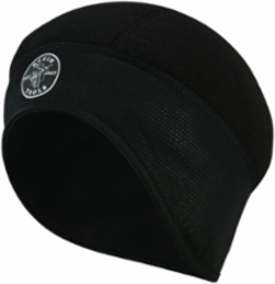 Winter Helmet Liner, One Size Fits Most, Black, Fleece & Windproof Fabric