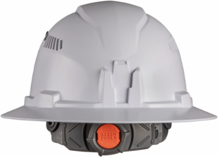 Vented Full Brim Hard Hat with LED Headlamp, 10.7 Inch Width, Class C Type 1