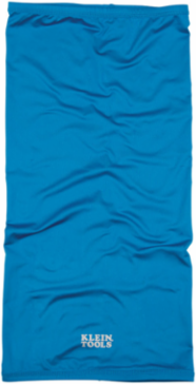 Neck and Face Cooling Band, Blue - One Size Fits Most, UPF 50+, Instant Cooling