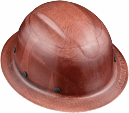 KONSTRUCT Series Full-Brim Hard Hat Class G, 1.13 lbs, 6-Point Suspension, Fiber-Reinforced Polymer