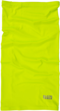 Neck and Face Cooling Band, One Size Fits Most, UPF 50+, High-Visibility Yellow