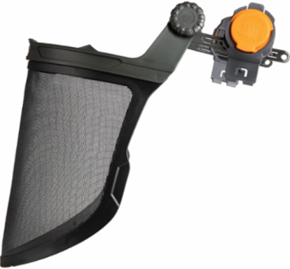 Face Shield Mesh for Hard Hats, 7.5 Inch Width, ANSI Z87.1 Certified