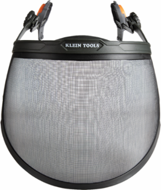 Face Shield Mesh for Hard Hats, 7.5 Inch Width, ANSI Z87.1 Certified
