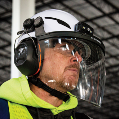 Replacement Face Shield Lens, Cap Style, Clear
