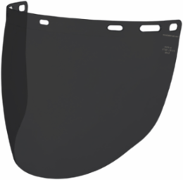 Replacement Face Shield Lens, Cap Style, Gray Tint