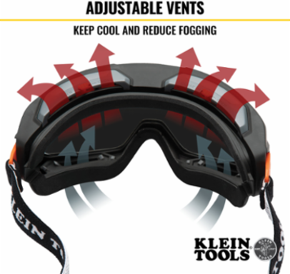 Professional Tinted Safety Goggles - 3.6 Inch Height, 99.9% UV Protection