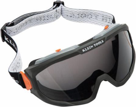 Professional Tinted Safety Goggles - 3.6 Inch Height, 99.9% UV Protection