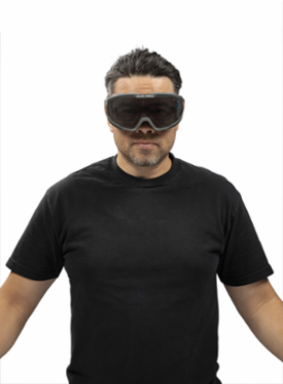 Safety Goggles, Replacement Lens, Gray