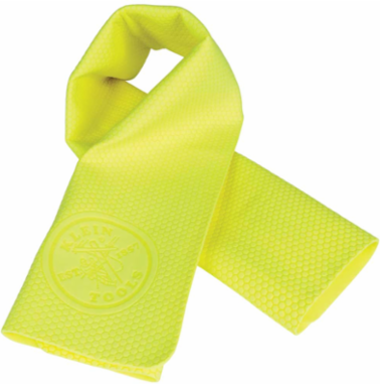 Cooling PVA Towel 13 Inch x 29.5 Inch, High-Visibility Yellow, 2-Pack