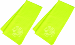 Cooling PVA Towel 13 Inch x 29.5 Inch, High-Visibility Yellow, 2-Pack