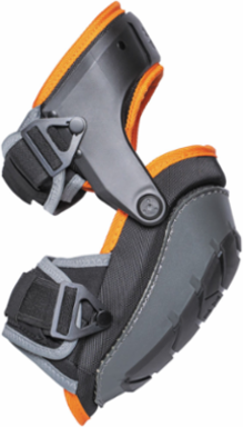 Heavy Duty Hinged Knee Pads 14.3 Inch x 7 Inch with Quick-Fasten Closure