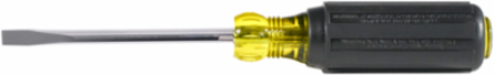 Wire Bending Cabinet-Tip Screwdriver 4 Inch, 1/4 Inch Tip, Cushion-Grip Handle
