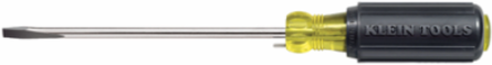 Wire Bending Cabinet-Tip Screwdriver 4 Inch, 1/4 Inch Tip, Cushion-Grip Handle