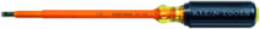 Insulated 1/4-Inch Cabinet Tip Screwdriver, 7 Inch Shank, High-Dielectric Plastic Handle