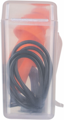 Corded Earplugs, Universal Size, NRR 25 dB, Triple Flanged Design, 6 Pairs