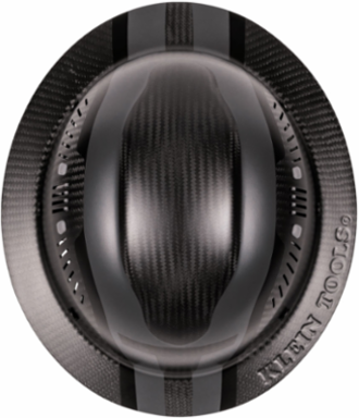 Carbon Fiber Full Brim Hard Hat, 6-Point Suspension, 1.1 lbs Weight