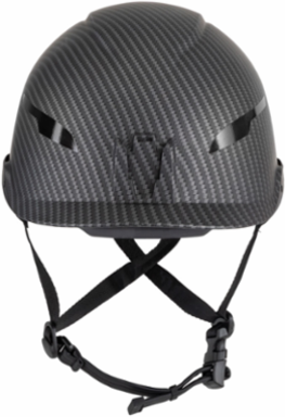 Premium KARBN Safety Helmet, Class E, Non-Vented, 6.5 Inch Height, 1.8 lbs