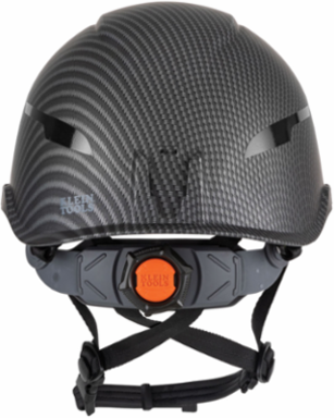 Premium KARBN Safety Helmet, Class E, Non-Vented, 6.5 Inch Height, 1.8 lbs