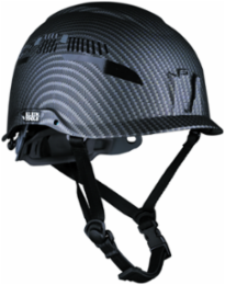 Premium KARBN™ Safety Helmet Class C, Vented, 6-Point Suspension, Adjustable Vents