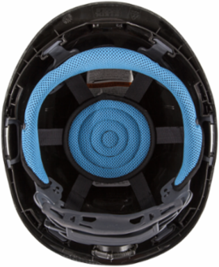 Premium KARBN™ Vented Safety Helmet, Class C, LED Headlamp, Adjustable Venting