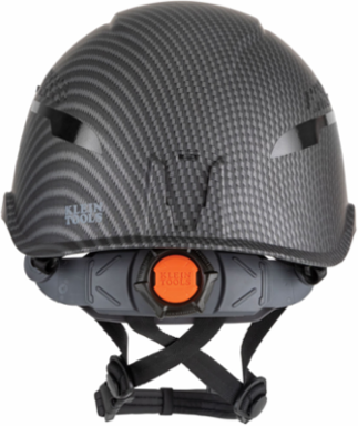 Premium KARBN™ Vented Safety Helmet, Class C, LED Headlamp, Adjustable Venting
