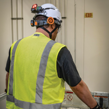 Lightweight Hard Hat Cooling Fan - 2 Speeds, 16-Hour Battery Life, Compact Design