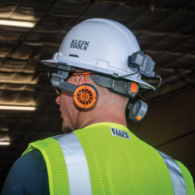 Lightweight Hard Hat Cooling Fan - 2 Speeds, 16-Hour Battery Life, Compact Design