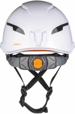 Type-2 Safety Helmet with Rechargeable Headlamp, 6-Point Suspension, 20kV Protection