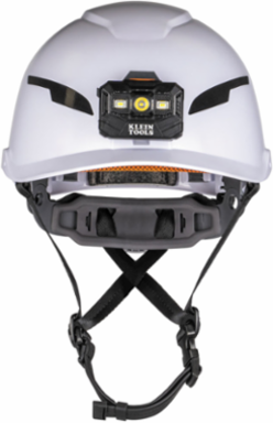 Type-2 Safety Helmet with Rechargeable Headlamp, 6-Point Suspension, 20kV Protection