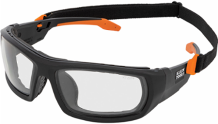Professional Gasket Safety Glasses, 99.9% UV Protection, Polycarbonate Lens