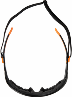 Professional Gasket Safety Glasses, 99.9% UV Protection, Polycarbonate Lens